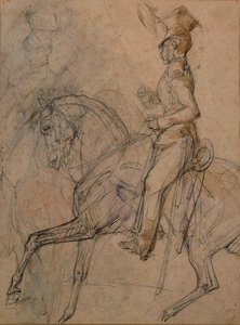 波兰枪骑兵军官 作者 西奥多·杰里科（Theodore Gericault）