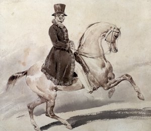 毛边大衣骑手 作者 西奥多·杰里科（Theodore Gericault）