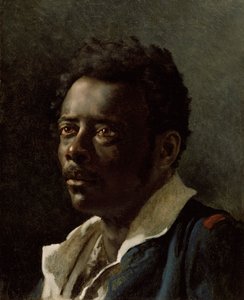 模型研究，约1818-19年（布面油画） 作者 西奥多·杰里科（Theodore Gericault）