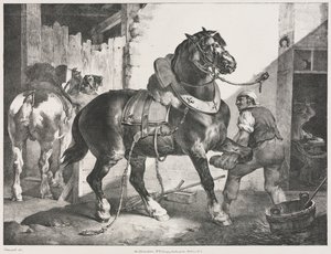 法国铁匠 作者 西奥多·杰里科（Theodore Gericault）