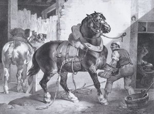 法国铁匠》，1822年。 作者 西奥多·杰里科（Theodore Gericault）