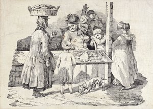 睡鱼卖家 作者 西奥多·杰里科（Theodore Gericault）