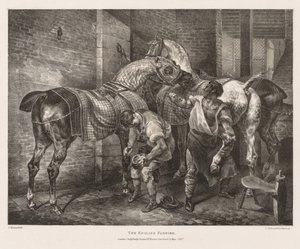 根据生活和石头绘制的各种主题：  英国法里埃 作者 西奥多·杰里科（Theodore Gericault）