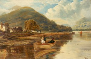 Luss，Loch Lomond 作者 西奥多·海因斯