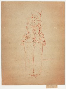 Pierrot en Pied》，《A. C. 女士肖像》，《Portrait of the Lady A. C.