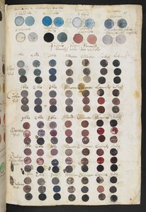 梅耶纳手稿页面（MS 2052 f.81r） 作者 西奥多·特凯·德·梅耶恩