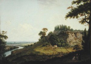 北安普敦郡的风景（布面油画） 作者 西奥多·德·布鲁恩