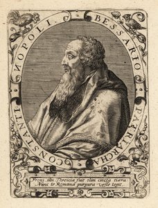 Basilios Bessarion，君士坦丁堡的牧首。 作者 西奥多·德布瑞