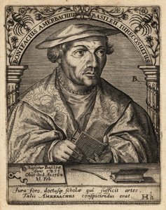 Bonifacius Amerbach 作者 西奥多·德布瑞