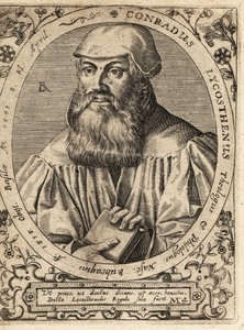 Conrad Lycosthenes 作者 西奥多·德布瑞