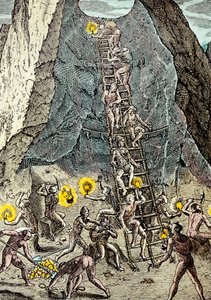 玻利维亚波托西的金矿 作者 西奥多·德布瑞