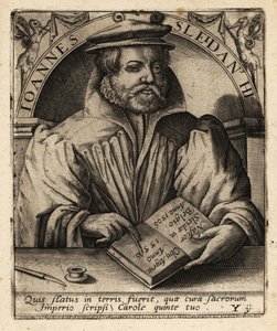 Johannes Sleidan，卢森堡历史学家。 作者 西奥多·德布瑞
