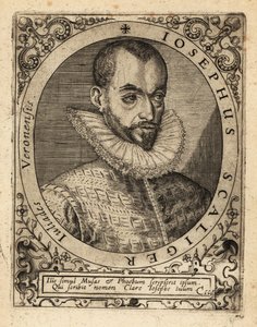 Joseph Justus Scaliger，法国宗教领袖。 作者 西奥多·德布瑞