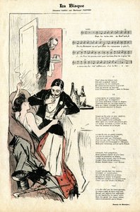 Gil Blas 杂志的最后一页没有。 1 月 22 日 4 作者 西奥菲勒·亚历山大·斯坦伦