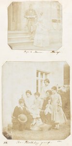 爸爸和妈妈，生日小组，1853-56年 作者 约翰·迪尔温·莱维林