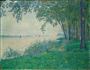 帆船 作者 范·雷塞尔伯格（Théovan Rysselberghe）