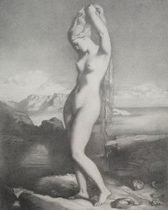 金星Anadyomène，1839年。 作者 蒂奥多·切塞留