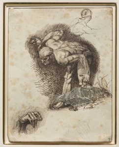 热里科 - 登山者，1791 至 1824 年间 作者 西奥多·杰里科（Theodore Gericault）