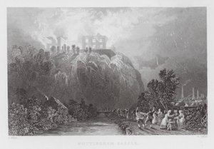 Nottingham Castle (engraving) 作者 托马斯（后）Allom