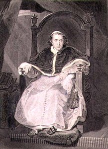 罗马教皇庇护七世（Luigi Barnaba Chiaramonti）（1742-1823）由Samuel Freeman（1773-1857）雕刻，由A. Fullarton & Co.出版。(雕刻)