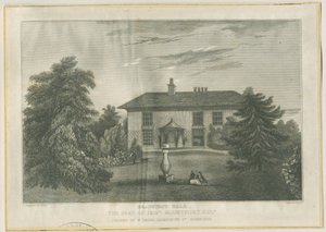 Checkley-Beauhurst Hall：雕刻，nd [c 1820-1830]（印刷） 作者 托马斯（后）安德伍德（Underwood）