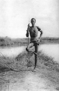 丁卡人的典型姿态，特拉克卡到苏丹阿维尔，1925年-1927年