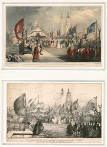 1831年8月1日开放伦敦桥的仪式 作者 托马斯·阿隆