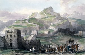 中国的长城》，1843年
