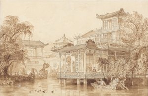 广州附近的华商之家 作者 托马斯·阿隆