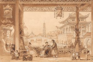北京官房的露台 作者 托马斯·阿隆