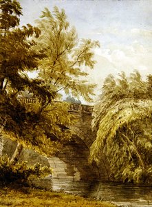 风景（纸上水彩）