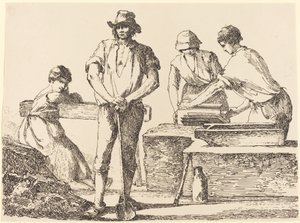 瓦匠，1803年。