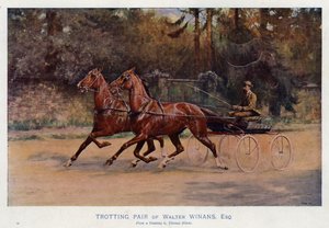 小跑对Walter Winans，时尚先生