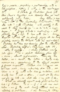 描述了他与弗兰克·贝勒（Frank Bellew）共享的办公室以及威廉·布彻（William Boutcher）的来信。转录 作者 托马斯·巴特勒·冈恩