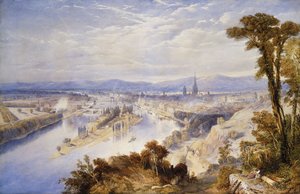 来自圣凯瑟琳山的鲁昂，1849年