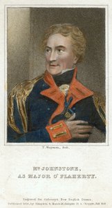 约翰斯通先生（John Johnstone）担任少校，1818年。