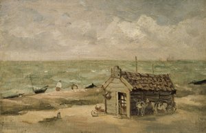 渔夫在海边的小屋