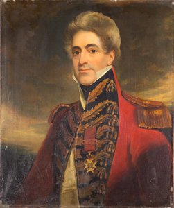 威廉·凯斯潘少将，印度政府军事秘书兼最高委员会成员，大约1840年 作者 托马斯·克莱门特·汤普森