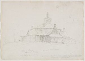 Hornby Lodge，1839 作者 托马斯·科尔