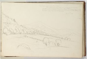 Schroon 湖头附近的 Schroon 山 作者 托马斯·科尔