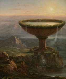 泰坦的高脚杯》，1833年。 作者 托马斯·科尔