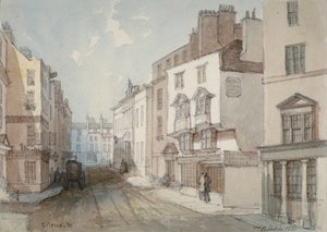 科尔曼街，伦敦市，1851年。                                                   