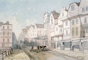 伦敦市长巷，1851年。                                       作者 托马斯·科尔曼·迪布丁