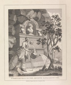 艺术家目录卷首插画，1761 年 作者 托马斯库克