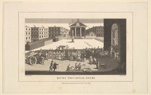 Richs Glory，或他的凯旋门进入Covent Garden，1732年12月，1809年11月1日。 作者 托马斯库克