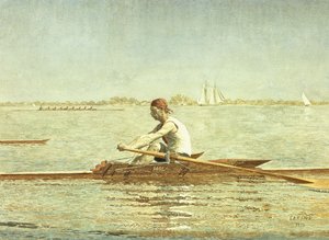 约翰·比格林（John Biglin），1873年 作者 托马斯·考珀思韦特·埃金斯