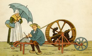 卡昂的磨刀者 作者 托马斯·克莱恩（Thomas Crane）