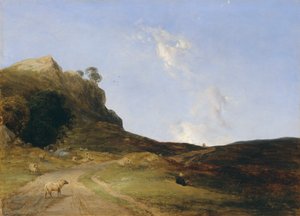 荒地风景》，1840年