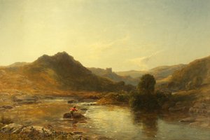 Dolwyddelan（布面油画 作者 托马斯·丹比