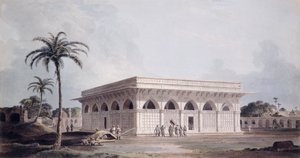 德里Chaunsath Khamba Nizamuddin， 作者 托马斯·丹尼尔